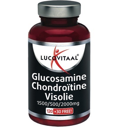 Lucovitaal Glucosamine/chondroitine/visolie 150ca