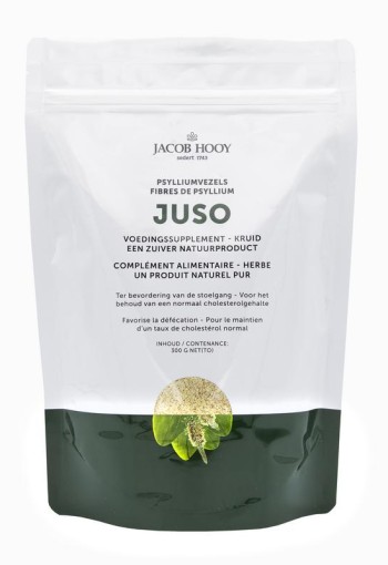 Jacob Hooy Juso psyllium hulpvezels (300 Gram)