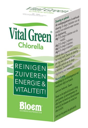 Bloem Chlorella vital green (1000 Tabletten)