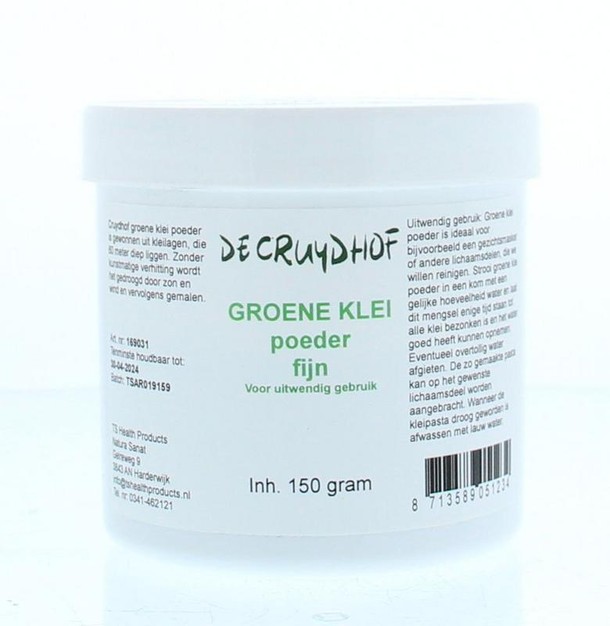 Cruydhof Groene klei uitwendig (150 Gram)