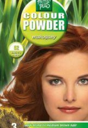 Henna Plus Colour powder 52 mahogany (100 Gram)