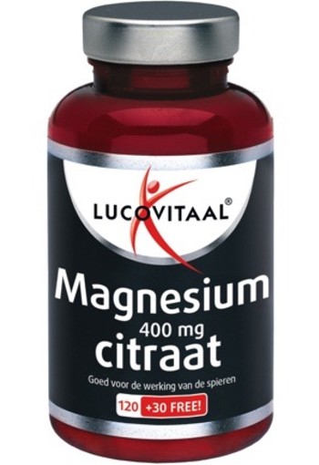 Lucovitaal Magnesium Citraat 400 Mg 150tb