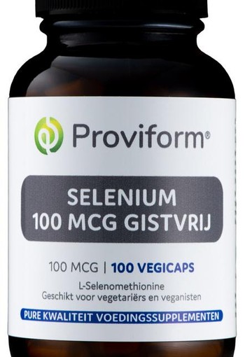 Proviform Selenium 100 mcg gistvrij (100 Vegetarische capsules)