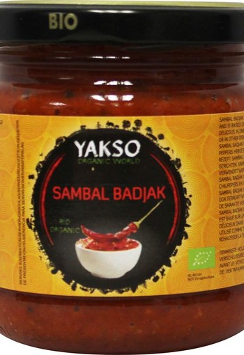 Yakso Sambal badjak bio (200 Gram)