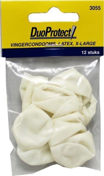 Duoprotect Vingercondoom maat XL (12 Stuks)