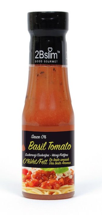 2BSLIM Pastasaus tomaat basilicum (250 Milliliter)