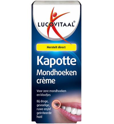 Lucovitaal Kapotte Mondhoeken Creme 15ml