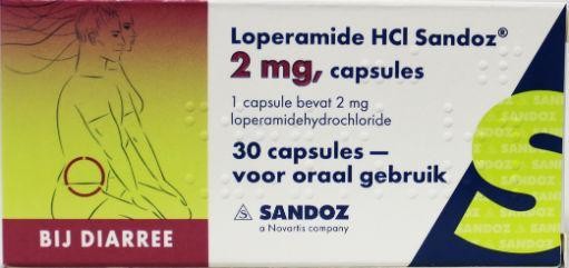 Sandoz Loperamide 2mg (30 Capsules)