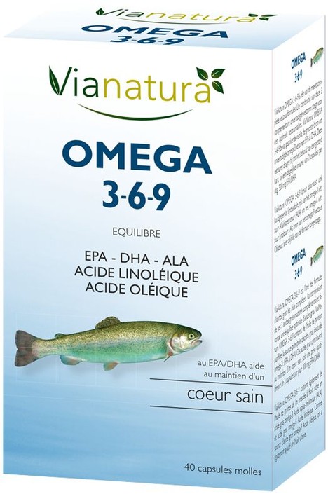 Vianatura Omega 3 6 9 (40 Capsules)
