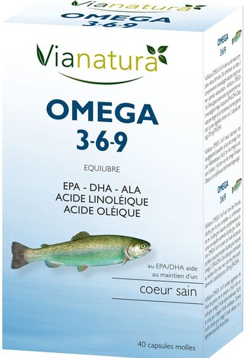 Vianatura Omega 3 6 9 (40 Capsules)