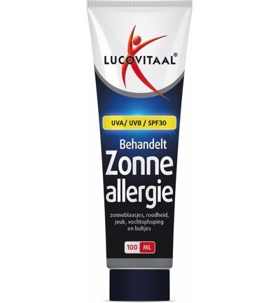 Lucovitaal Zonneallergie Creme 100ml Leverbaar per  begin juni  24/  Reserveer Nu!