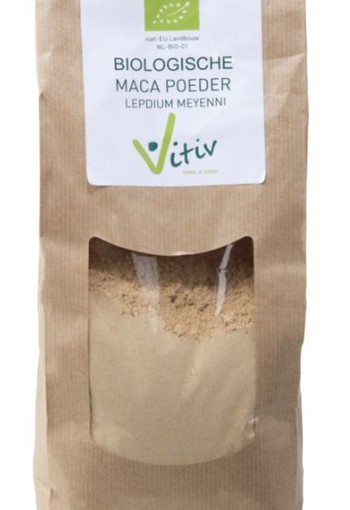 Vitiv Rode maca poeder bio (500 Gram)