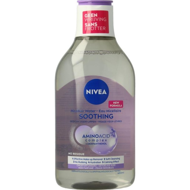 Nivea Visage micellair water 3-in-1 sensitive (400 Milliliter)