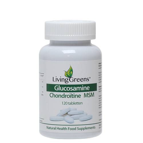 Livinggreens Glucosamine chondroitine MSM (120 Tabletten)