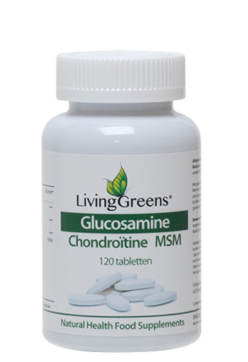Livinggreens Glucosamine chondroitine MSM (120 Tabletten)