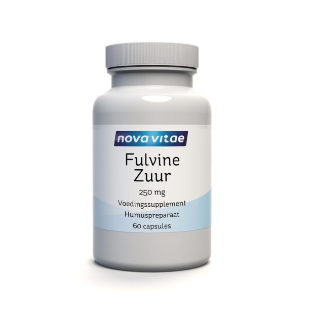 Nova Vitae Fulvinezuur 250mg (60 Vegetarische capsules)