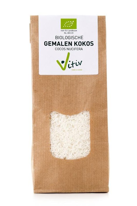 Vitiv Kokos gemalen bio (250 Gram)