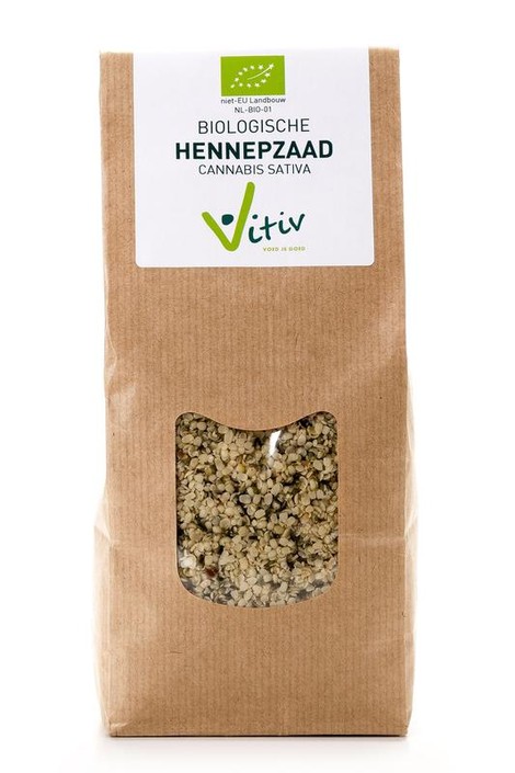 Vitiv Hennepzaad bio (500 Gram)