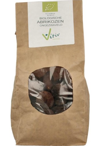 Vitiv Abrikozen ongezwaveld bio (1 Kilogram)