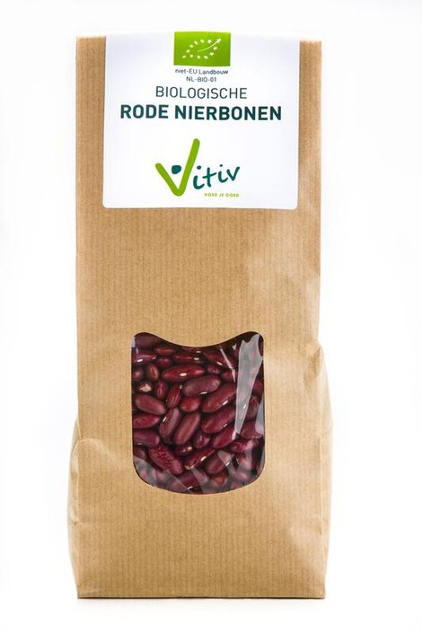 Vitiv Rode nierbonen / kidneybonen bio (500 Gram)