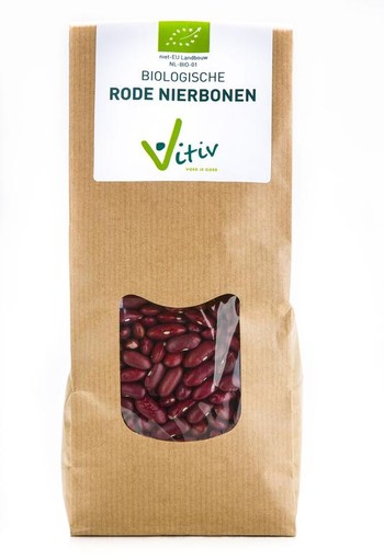 Vitiv Rode nierbonen / kidneybonen bio (500 Gram)