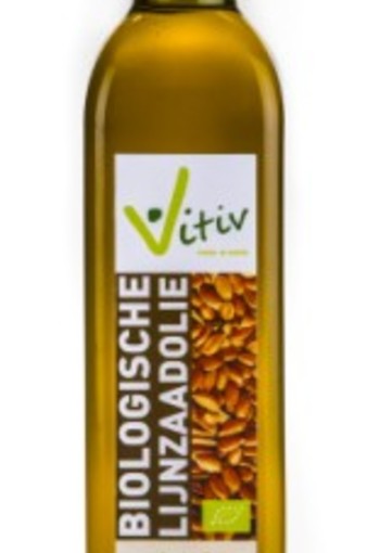 Vitiv Lijnzaadolie bio (500 Milliliter)