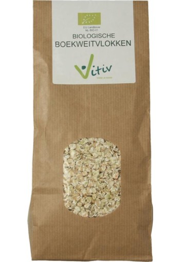 Vitiv Boekweitvlokken bio (500 Gram)