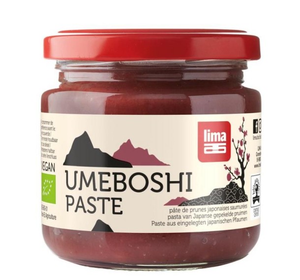 Lima Umeboshi pruimen paste organic bio (200 Gram)