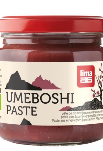 Lima Umeboshi pruimen paste organic bio (200 Gram)