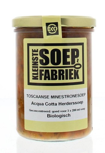 Kleinstesoepfabr Acqua cotta Toscaanse minestronesoep bio (400 Milliliter)