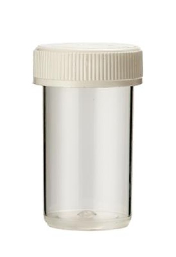 Spruyt Hillen Tabletflacon 15ml transparant met dop (176 Stuks)