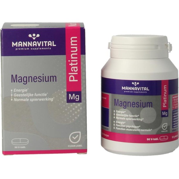 Mannavital Magnesium platinum (90 Tabletten)