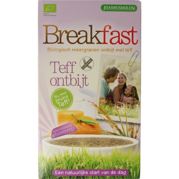 Joannusmolen Breakfast teff ontbijt bio (300 Gram)