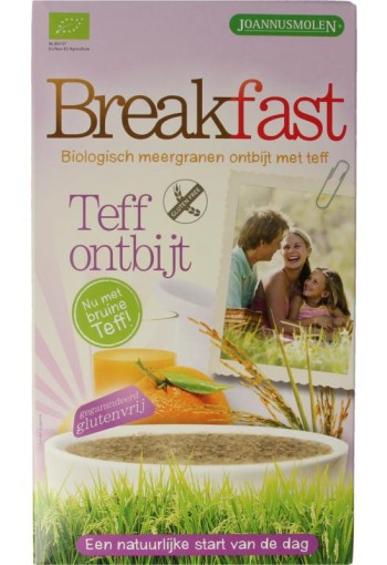 Joannusmolen Breakfast teff ontbijt bio (300 Gram)