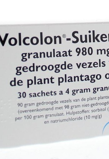 Volcolon Volcolon granulaat suikervrij 4 gram (30 Sachets)