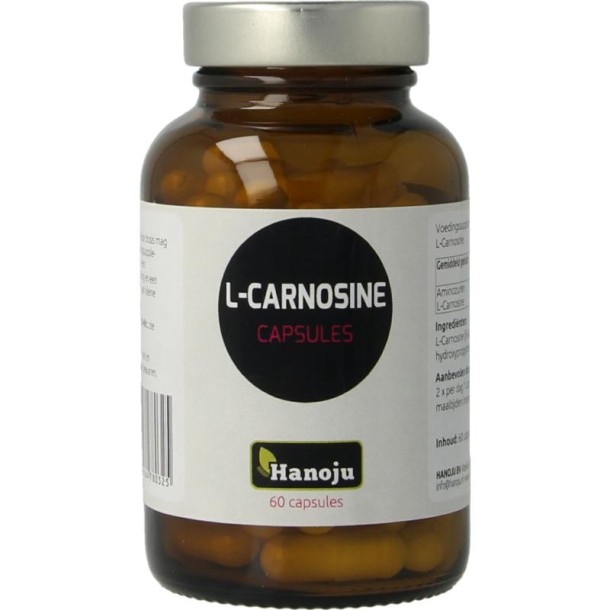 Hanoju L-Carnosine 400mg (60 Vegetarische capsules)