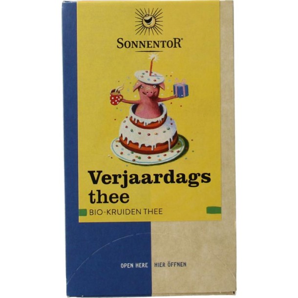 Sonnentor Verjaardagsthee bio (18 Zakjes)