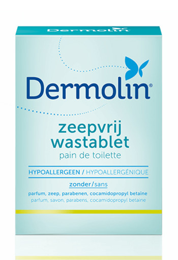 Dermolin Zeepvrij wastablet 100 gram