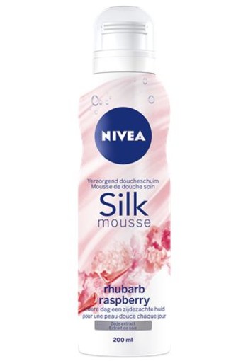 Nivea Douche mousse rhubarb & raspberry (200 ml)