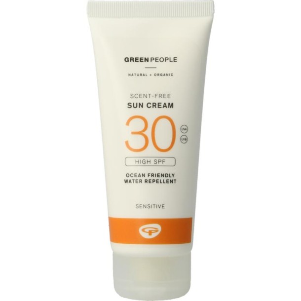 Green People Zonnebrand parfumvrij SPF30 (100 Milliliter)