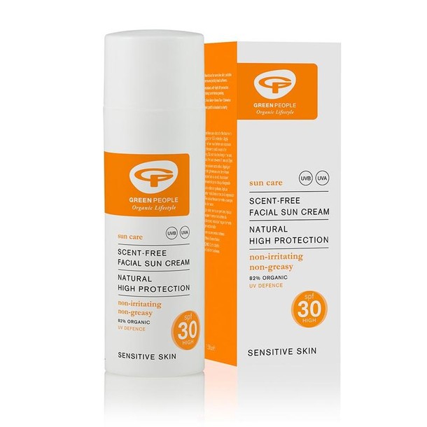 Green People Zonnebrand gezicht SPF30 (50 Milliliter)