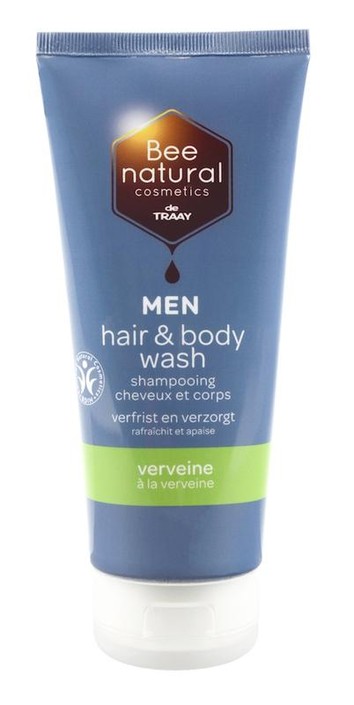 Traay Bee Honest Hair & body wash men verveine (200 Milliliter)