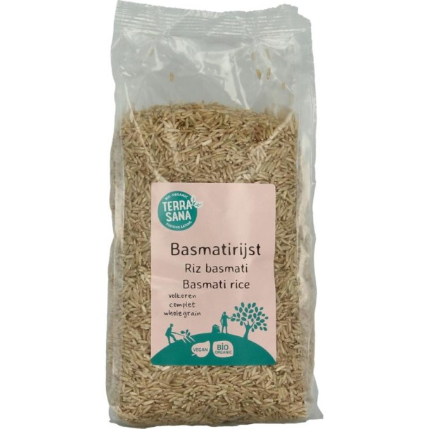 Terrasana Basmati rijst bruin bio (1 Kilogram)