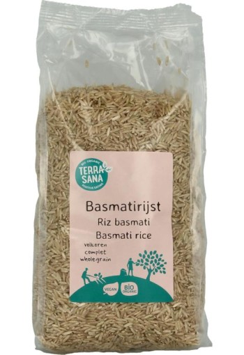 Terrasana Basmati rijst bruin bio (1 Kilogram)