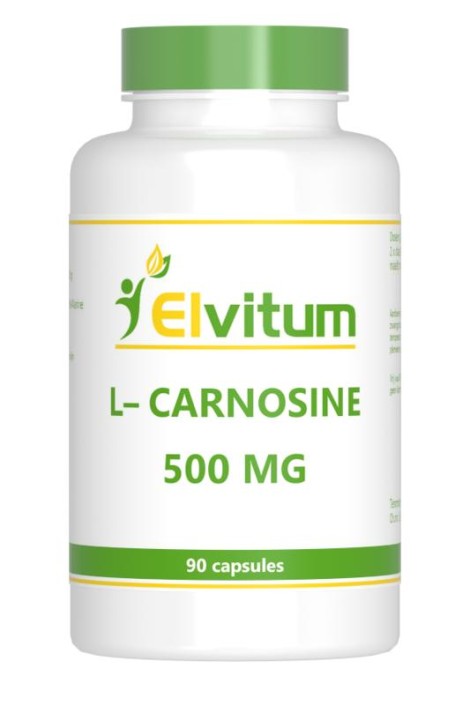 Elvitaal/elvitum L-Carnosine 500mg (90 Vegetarische capsules)