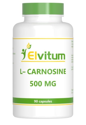 Elvitaal/elvitum L-Carnosine 500mg (90 Vegetarische capsules)