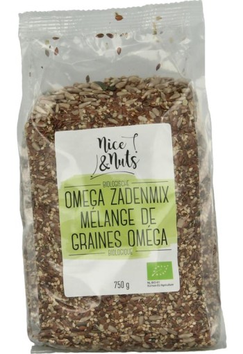 Nice & Nuts Omega zadenmix bio (750 Gram)