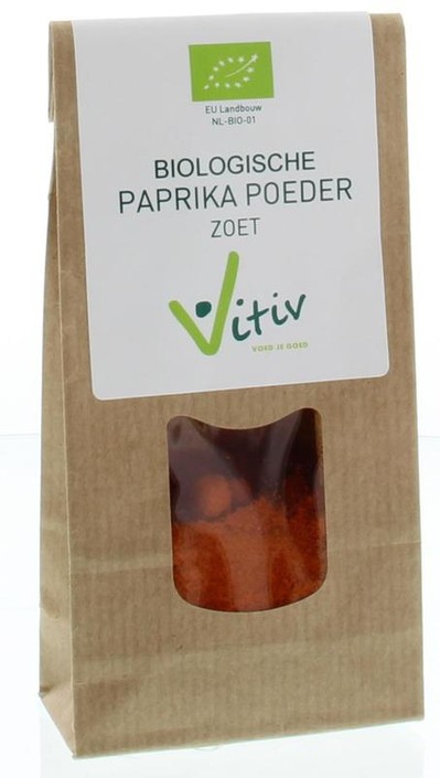 Vitiv Paprika poeder zoet bio (50 Gram)