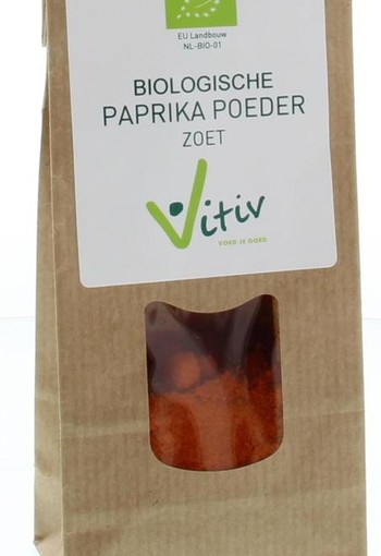 Vitiv Paprika poeder zoet bio (50 Gram)