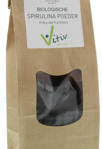 Vitiv Spirulina poeder bio (125 Gram)